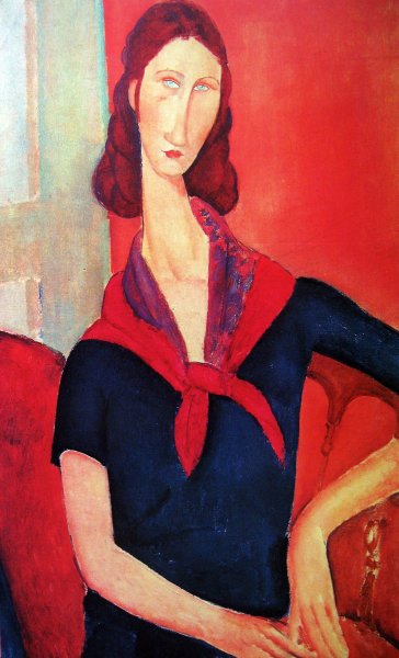 Jeanne Hebuterne in a Scarf 2