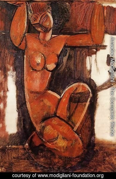 Amedeo Modigliani - Caryatid I 2