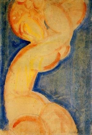 Amedeo Modigliani - Caryatid IV