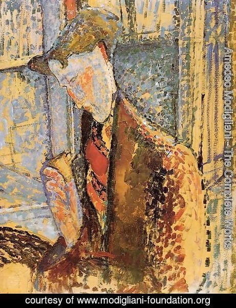 Amedeo Modigliani - Portrait of Frank Burty Haviland