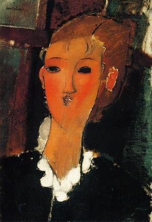 Amedeo Modigliani - Young Woman with a Small Ruff