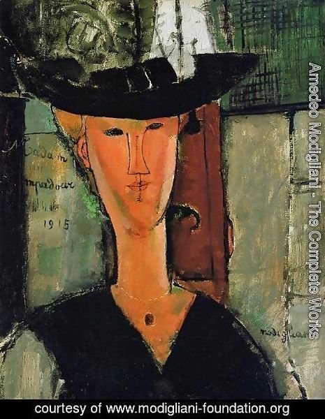 Amedeo Modigliani - Madame Pompador
