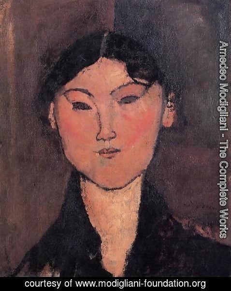 Amedeo Modigliani - Woman's Head