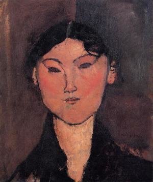 Amedeo Modigliani - Woman's Head