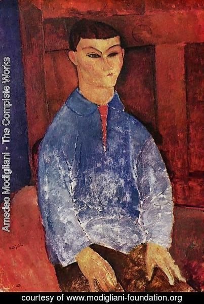 Amedeo Modigliani - Portrait of the Painter Moise Kisling I