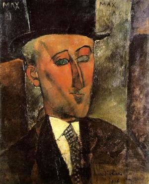 Amedeo Modigliani - Portrait of Max Jacob