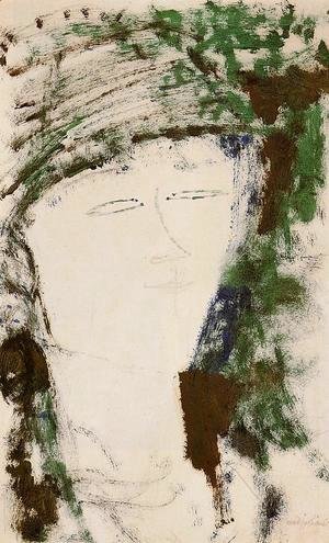 Amedeo Modigliani - Portrait of Beatrice Hastings V