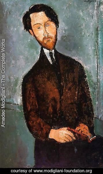 Amedeo Modigliani - Portrait of Leopold Zborowski