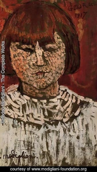 Amedeo Modigliani - Portrait of George Ortiz