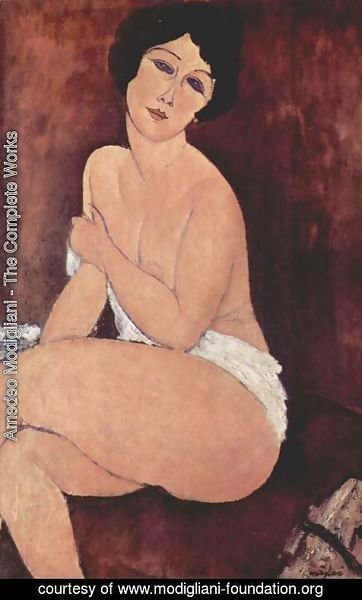 Amedeo Modigliani - Seated Nude I 2