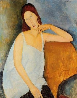 Amedeo Modigliani - Portrait of Jeanne Hebuterne II 2