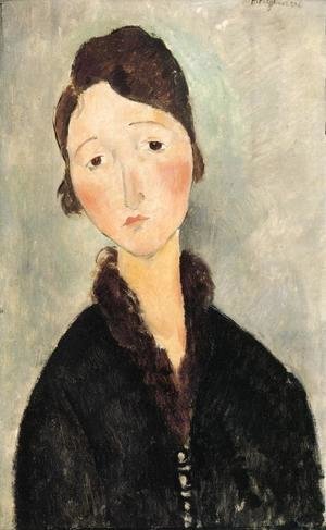 Amedeo Modigliani - Portrait of a Young Woman