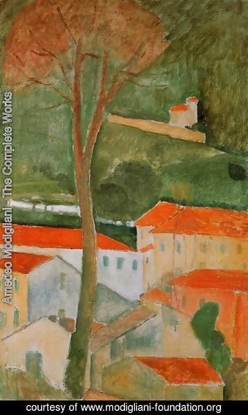 Amedeo Modigliani - Landscape I