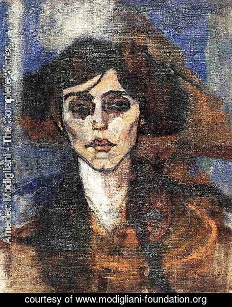 Amedeo Modigliani - Portrait of Maude Abrantes
