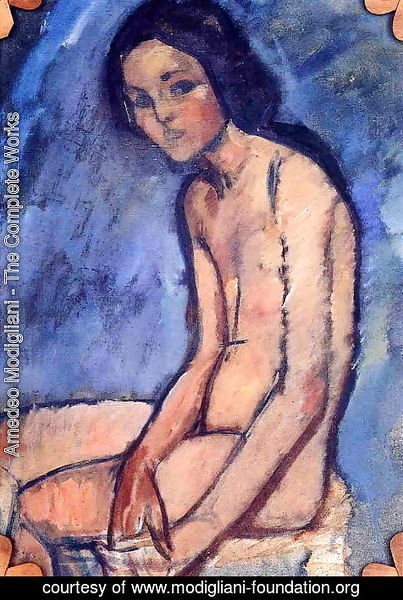 Amedeo Modigliani - Seated Nude II 2