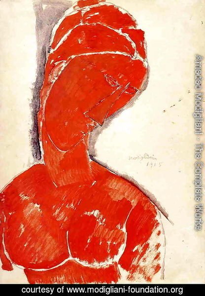 Amedeo Modigliani - Nude Bust