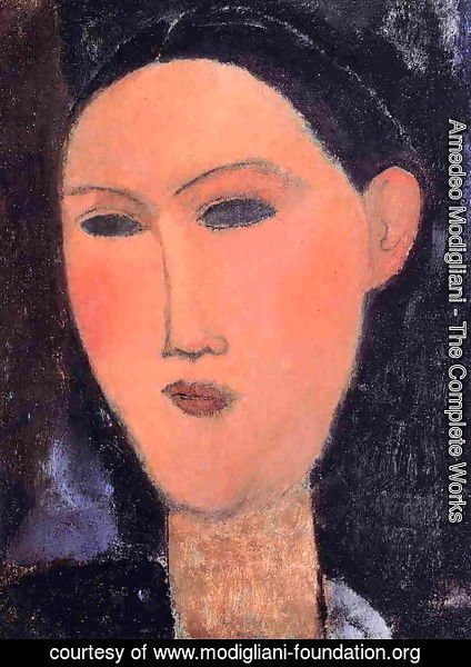 Amedeo Modigliani - Woman's Head II