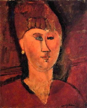 Head of Red-Haired Woman