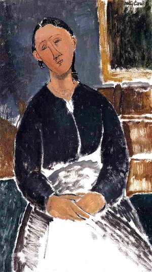 Amedeo Modigliani - Serving Woman
