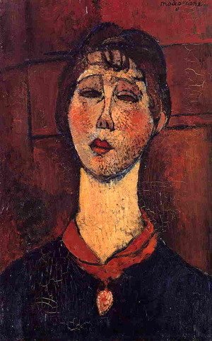 Amedeo Modigliani - Madame Dorival