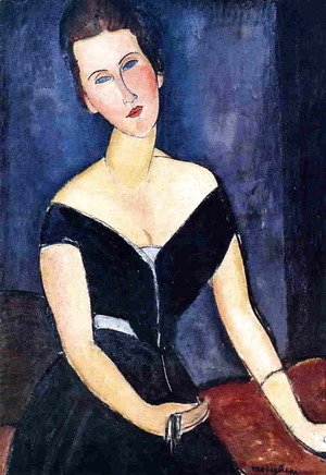 Amedeo Modigliani - Madame Georges van Muyden