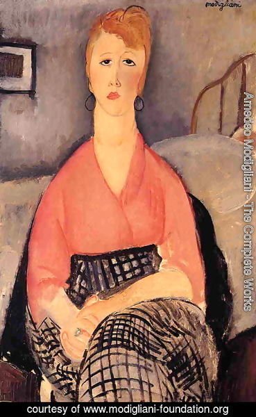 Amedeo Modigliani - Pink Blouse