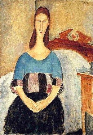 Amedeo Modigliani - Jeanne Hebuterne III