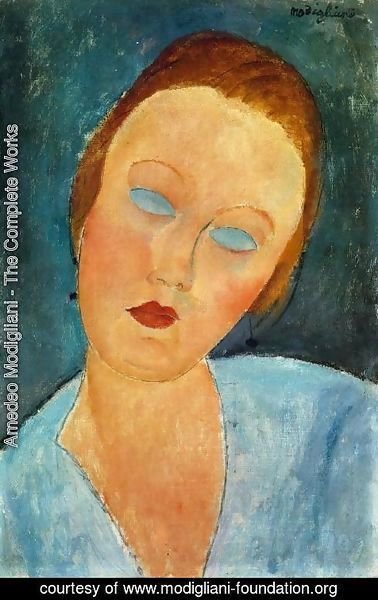 Amedeo Modigliani - Portrait of Madame Survage
