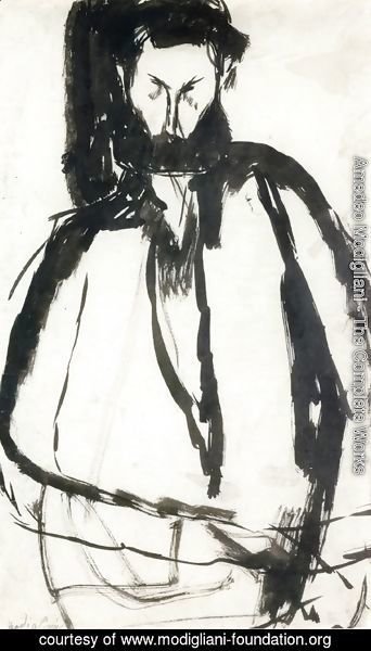 Amedeo Modigliani - Bearded Man