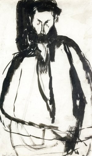 Amedeo Modigliani - Bearded Man