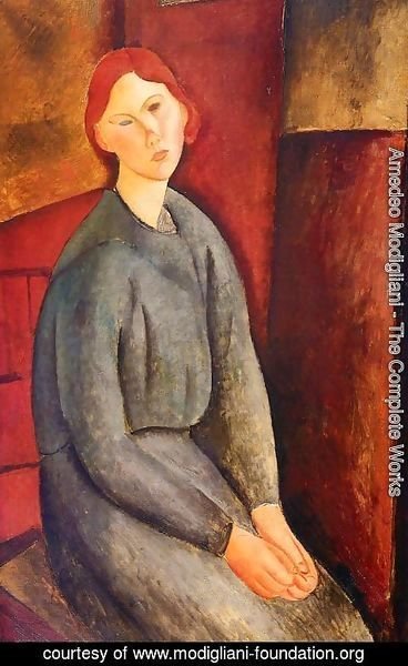 Amedeo Modigliani - Annie Bjarne