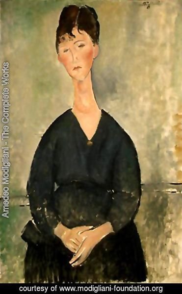 Amedeo Modigliani - cafe singer 1920