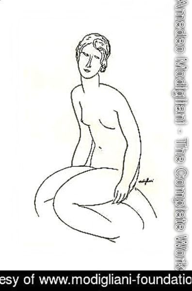 Amedeo Modigliani - Nude Woman