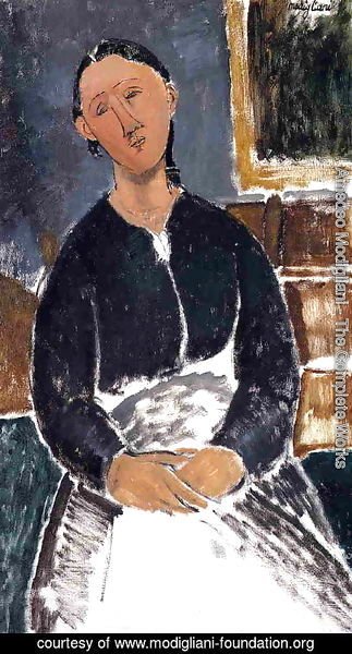Amedeo Modigliani - Serving Woman (aka La Fantesca)