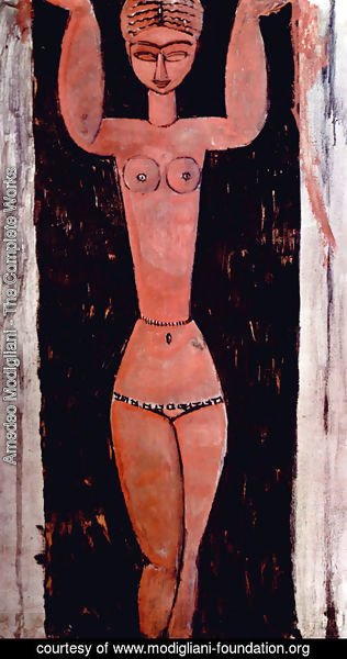 Amedeo Modigliani - Standing Karyatide