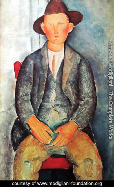 Amedeo Modigliani - Young Farmer
