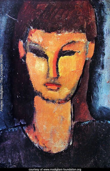 Head of a young woman 2