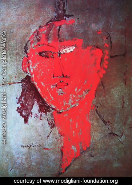 Amedeo Modigliani - The red head