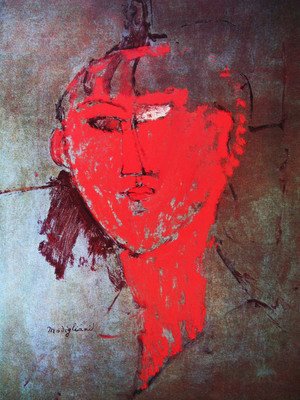 Amedeo Modigliani - The red head