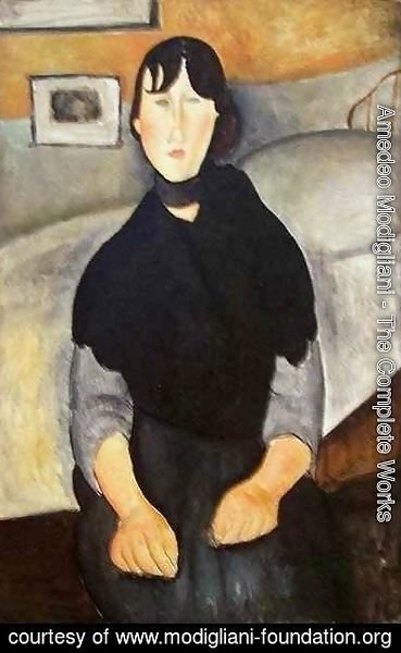 Amedeo Modigliani - Young Woman of the People