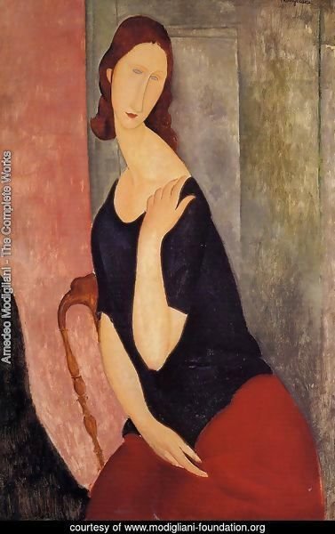 Portrait of Jeanne Hebuterne 1919