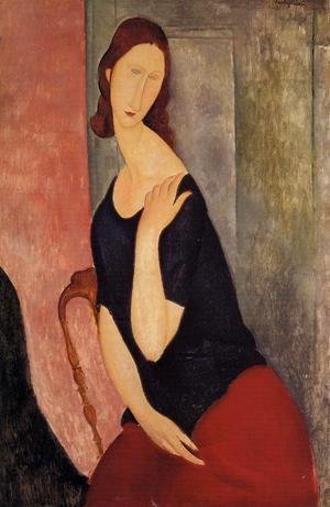 Amedeo Modigliani - Portrait of Jeanne Hebuterne 1919