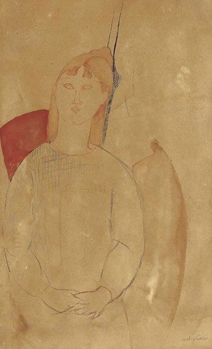Amedeo Modigliani - Jeune femme assise