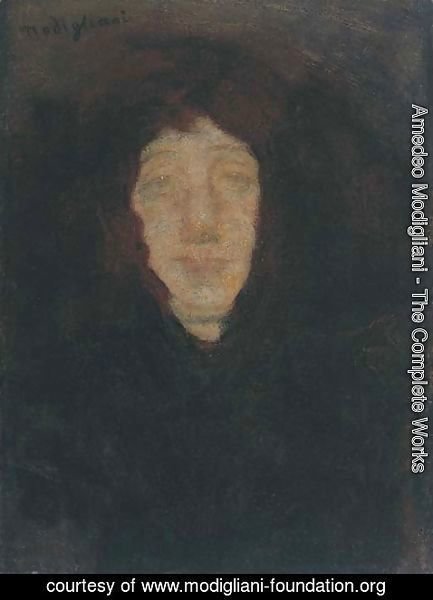 Amedeo Modigliani - La Duse