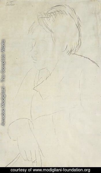 Amedeo Modigliani - Portrait de Chaem Soutine