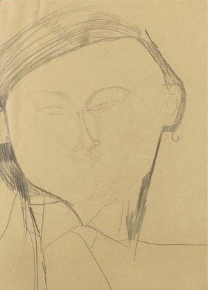 Amedeo Modigliani - Portrait de Jacques Lipchitz