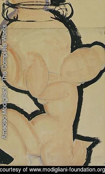 Amedeo Modigliani - Cariatide 3