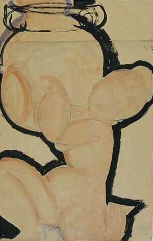 Amedeo Modigliani - Cariatide 3