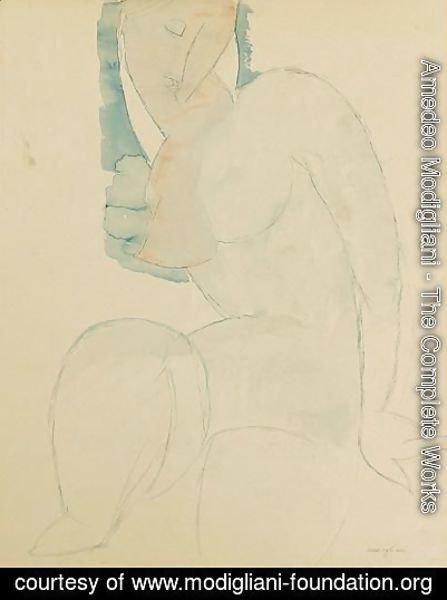 Amedeo Modigliani - Cariatide 4