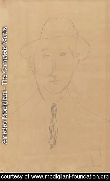 Amedeo Modigliani - Homme Au Chapeau 2